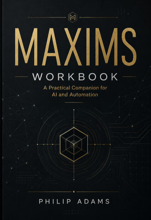 Maxims Workbook Maxims Workbook